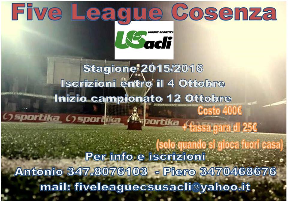 Five League Cosenza