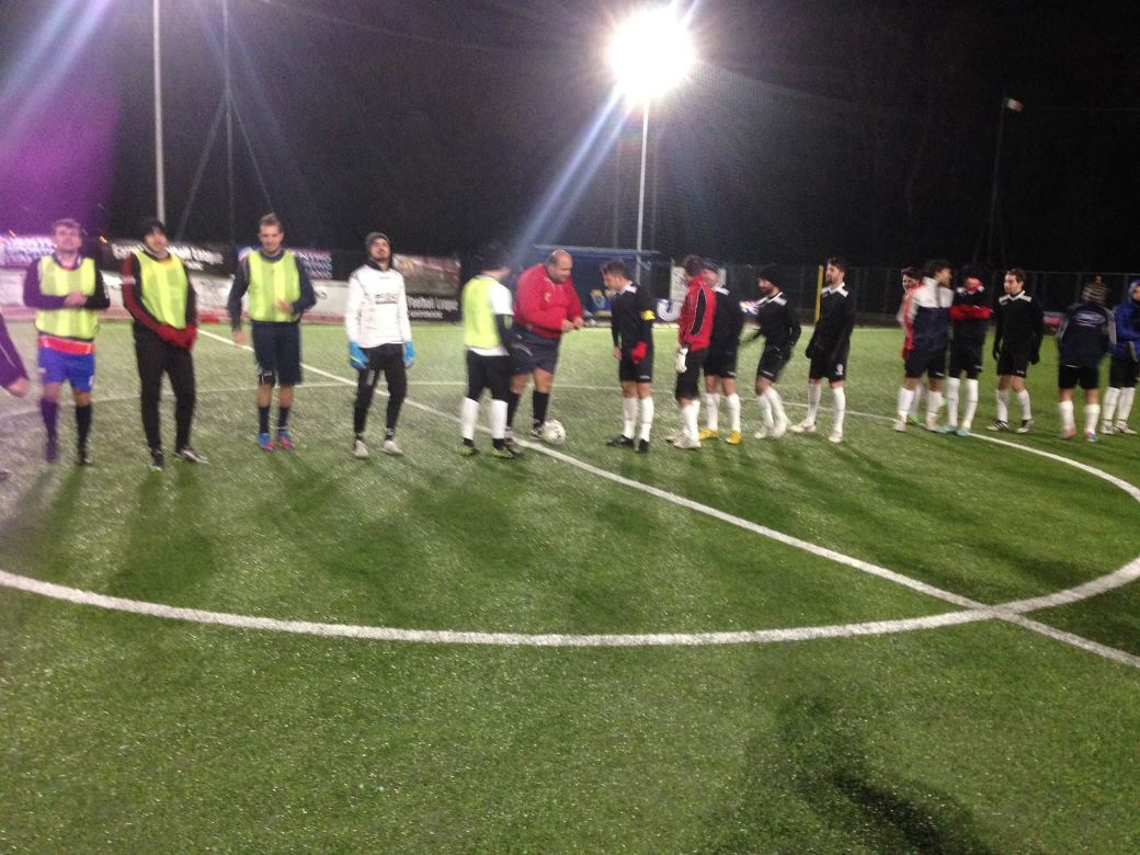 Clampetia Boars C7 - Los Gatos Blancos C7 ingresso in campo Calcioa7