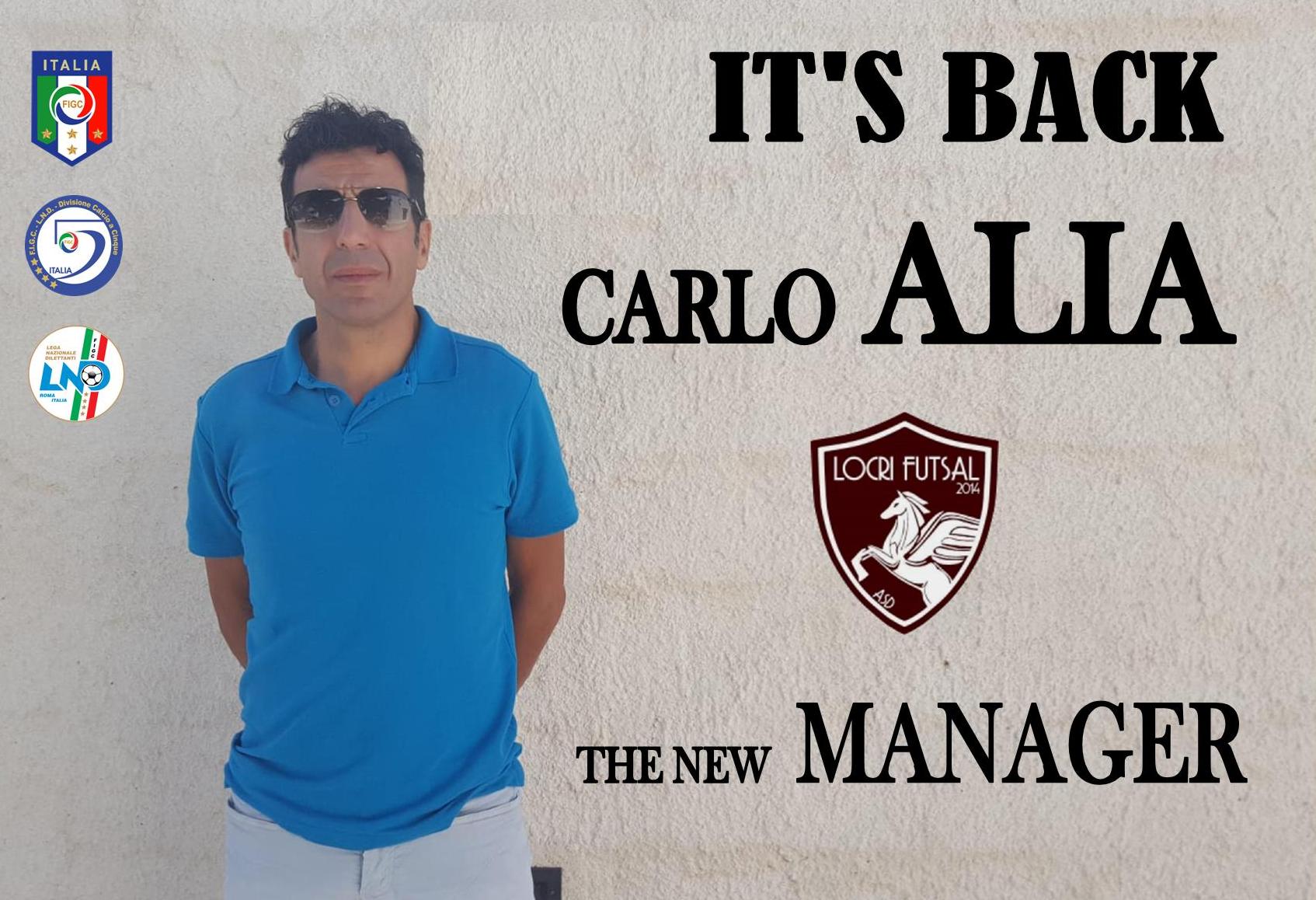 Carlo Alia nuovo manager del Locri Futsal