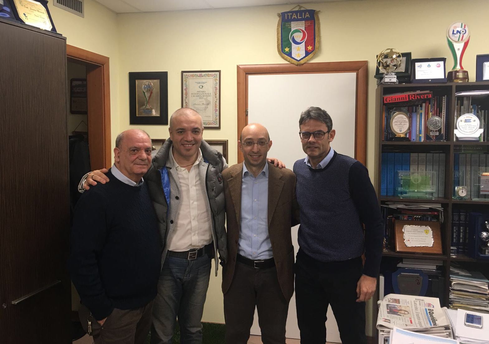 tecnici rappresentative C5 juniores e giovanissimi