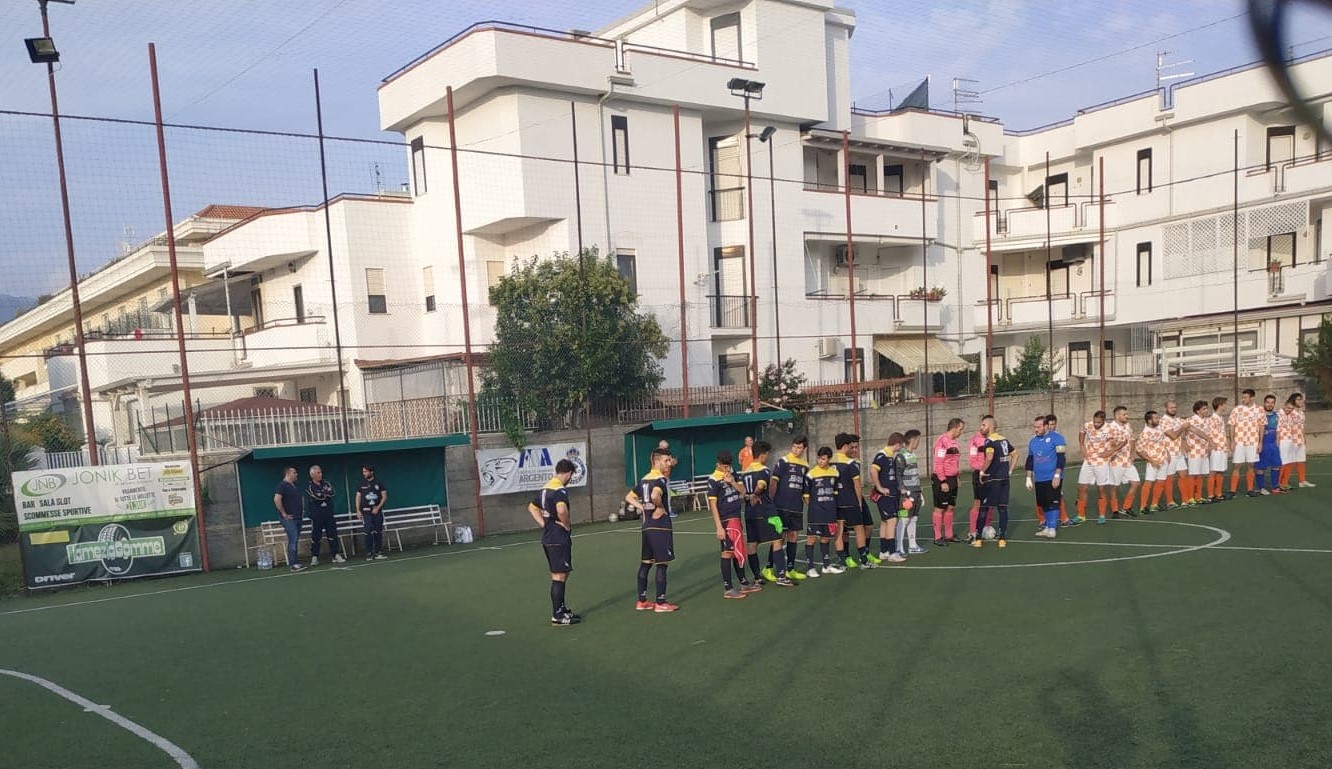 Città di Fiore e Lamezia Soccer schierate