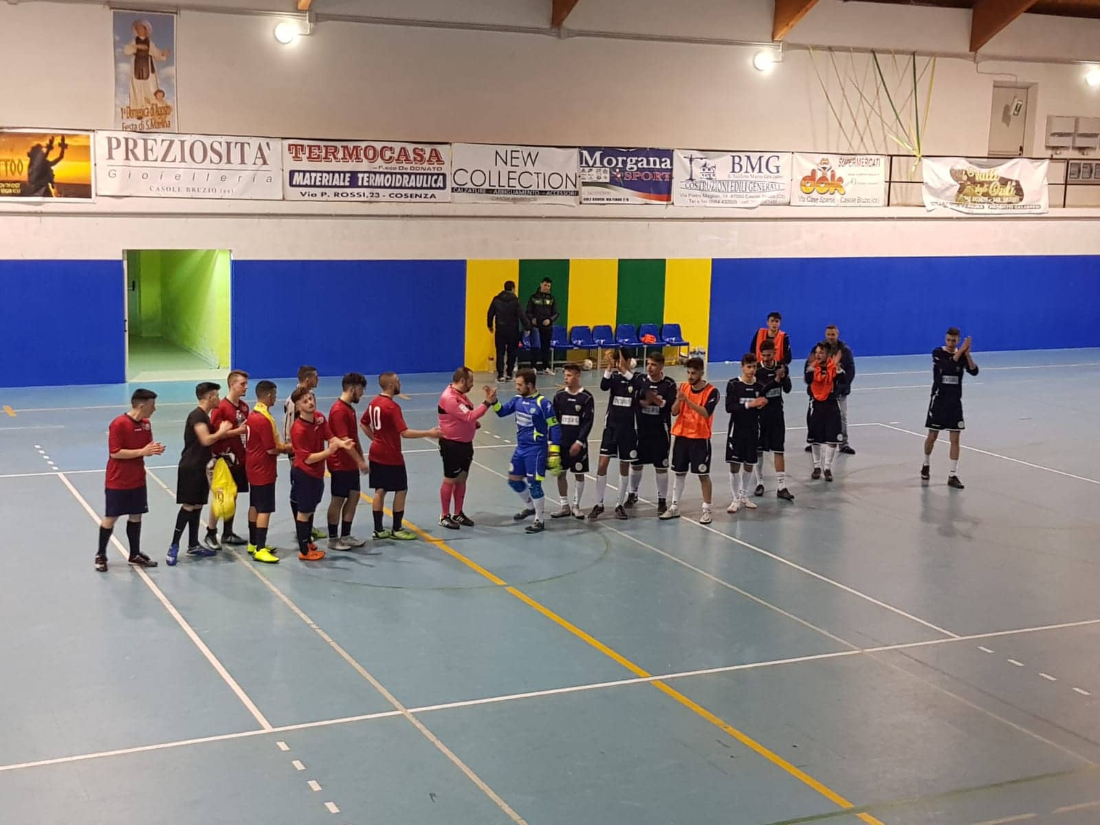 Soccer Montalto e Casolese schierate