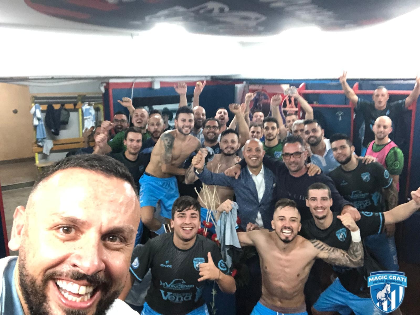 Selfie vittoria Bisignano